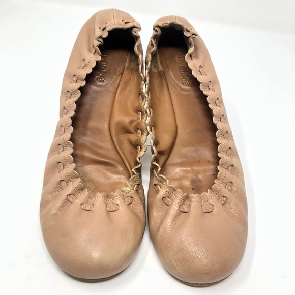See by Chloe Scallop Edges Ballet Flats Size 37.5 - Picture 2 of 6